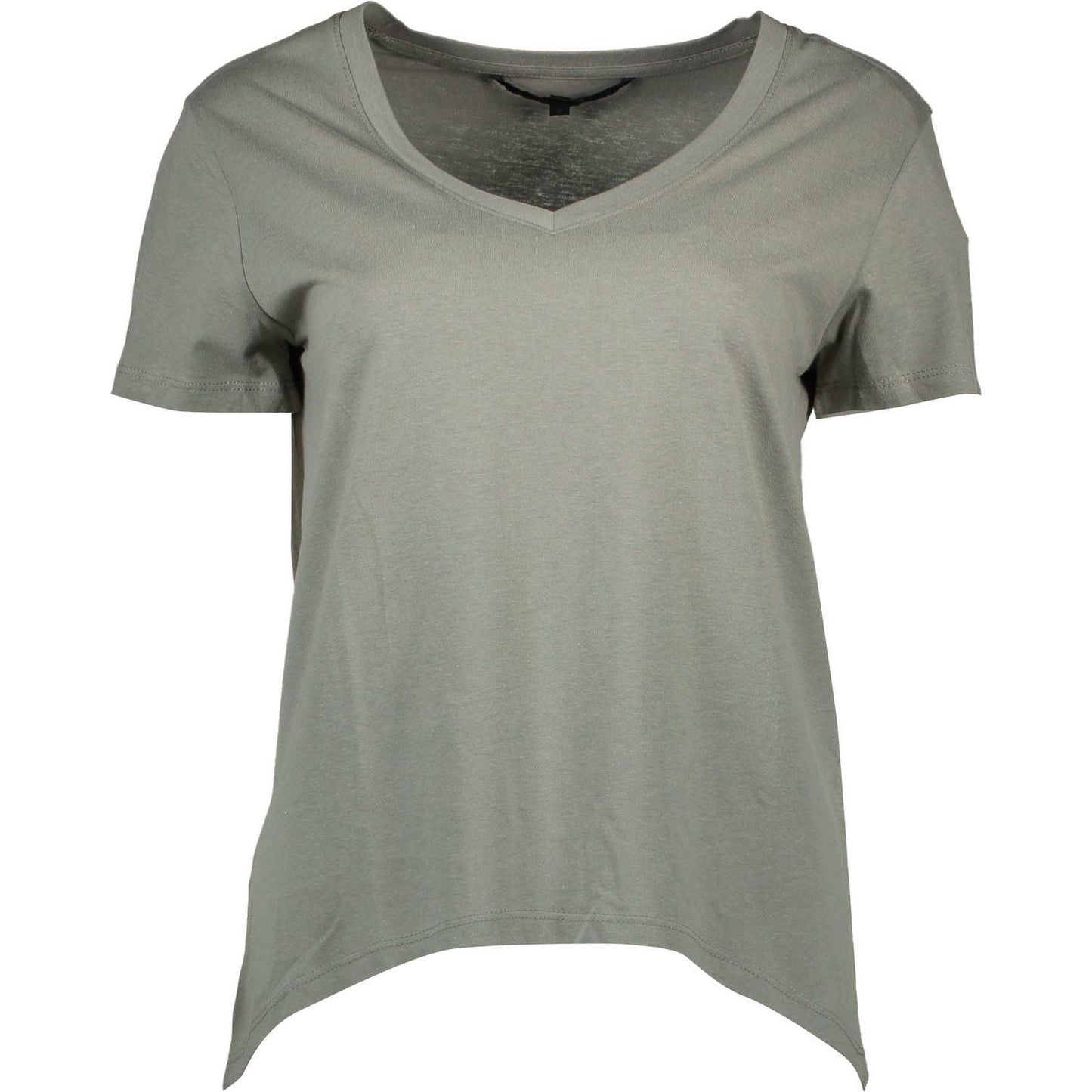 Silvian Heach Green Cotton Women T-Shirt Silvian Heach