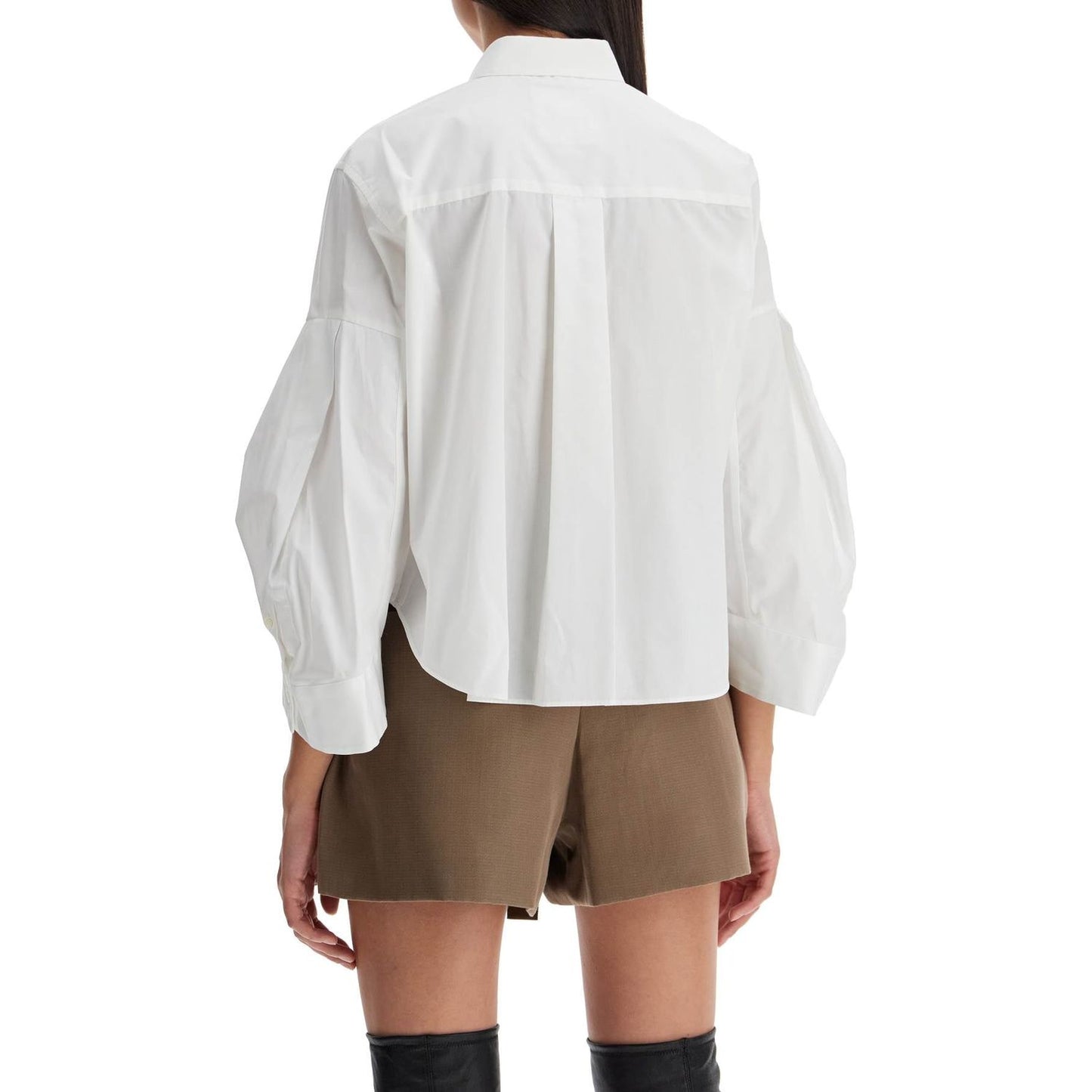 Sacai boxy shirt with wide sleeves Topwear Sacai