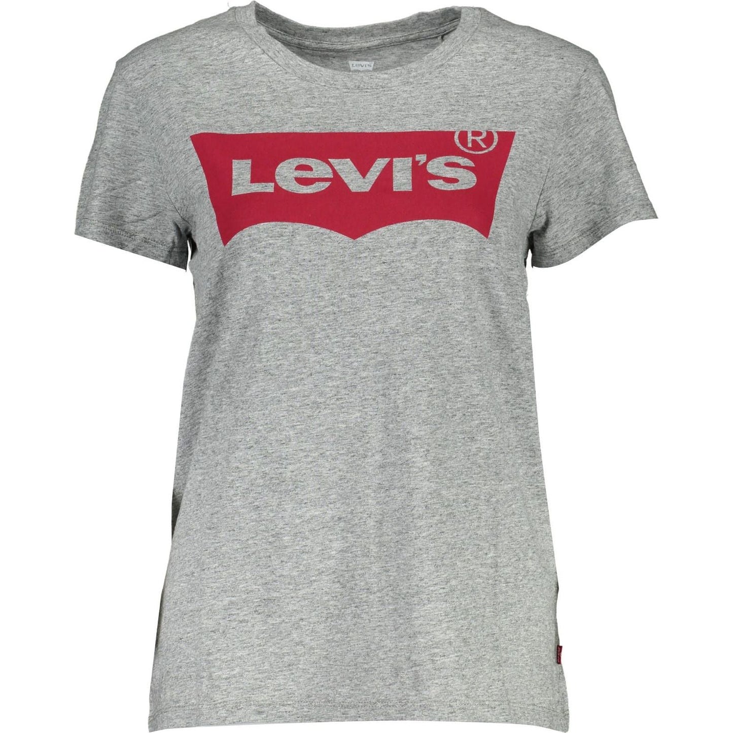 Levi's Gray Cotton Women T-Shirt Levi's