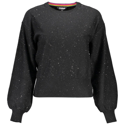 Desigual Black Polyester Women Sweater Desigual