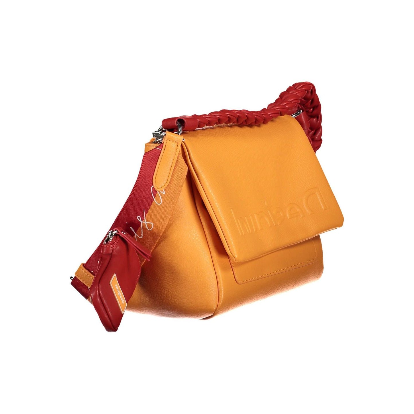 Desigual Orange Polyurethane Shoulder Bag