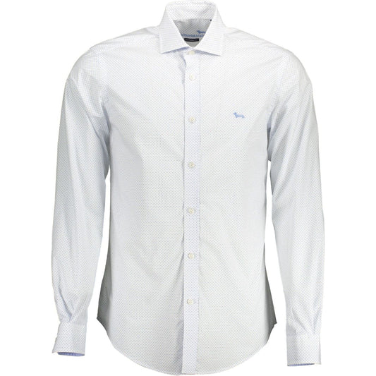 Harmont & Blaine White Cotton Men Shirt Harmont & Blaine