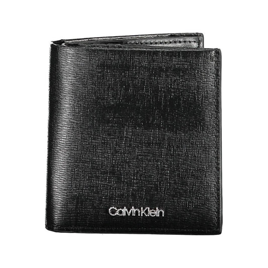 Calvin Klein Black Leather Mens Wallet Calvin Klein