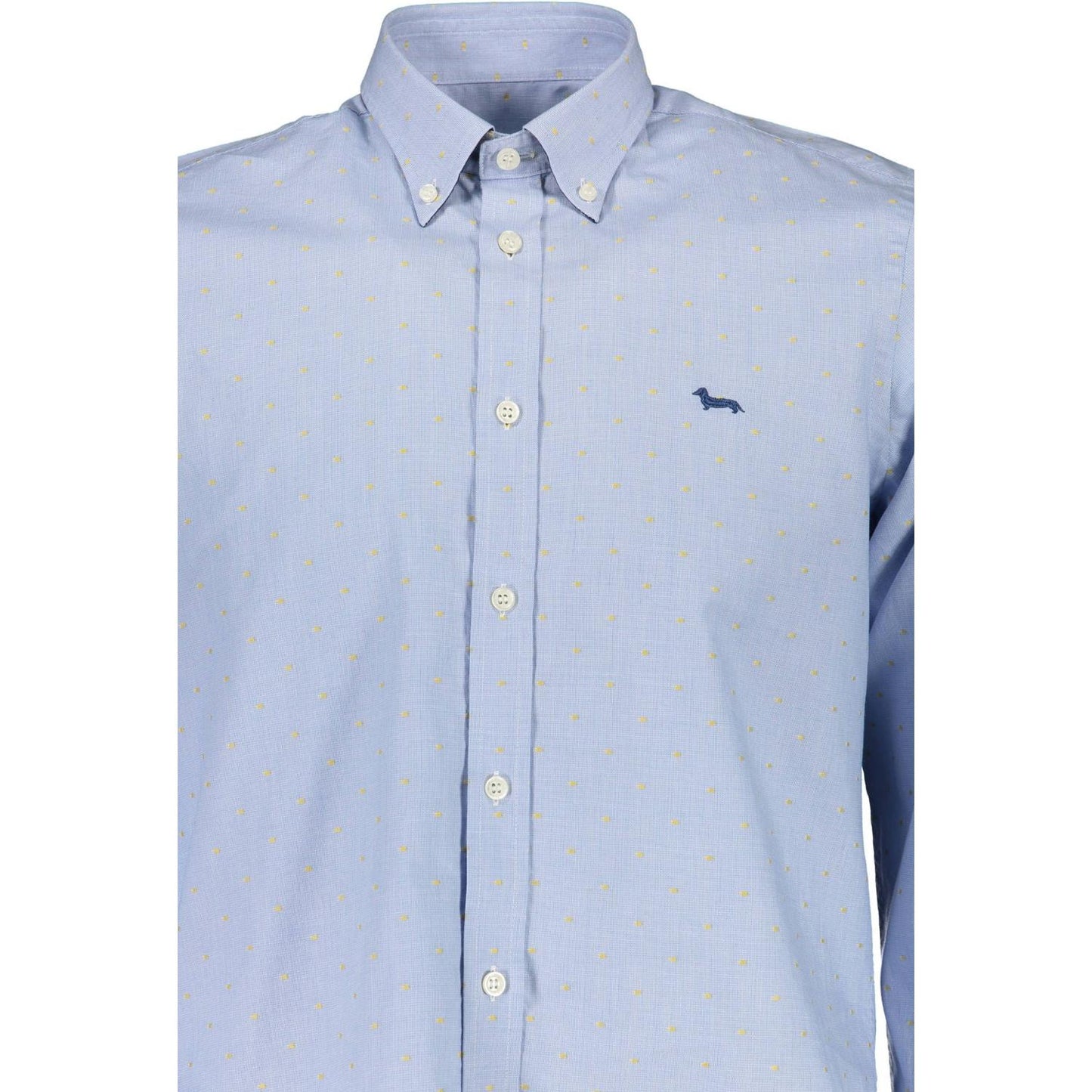 Harmont & Blaine Light Blue Cotton Men Shirt Harmont & Blaine