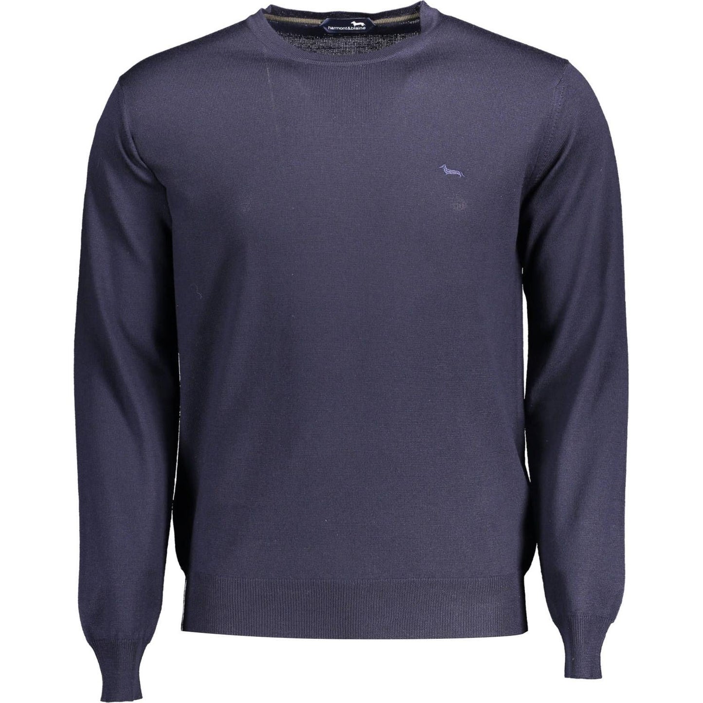 Harmont & Blaine Blue Wool Men Sweater Harmont & Blaine