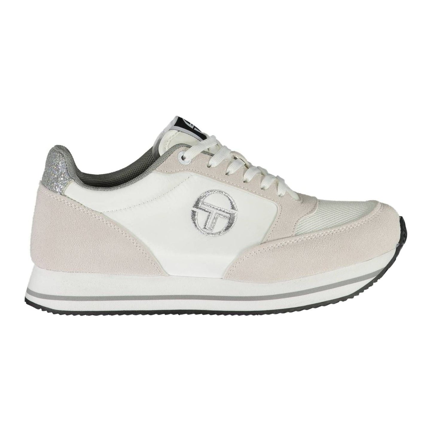 Sergio Tacchini White Polyester Women Sneaker Sergio Tacchini