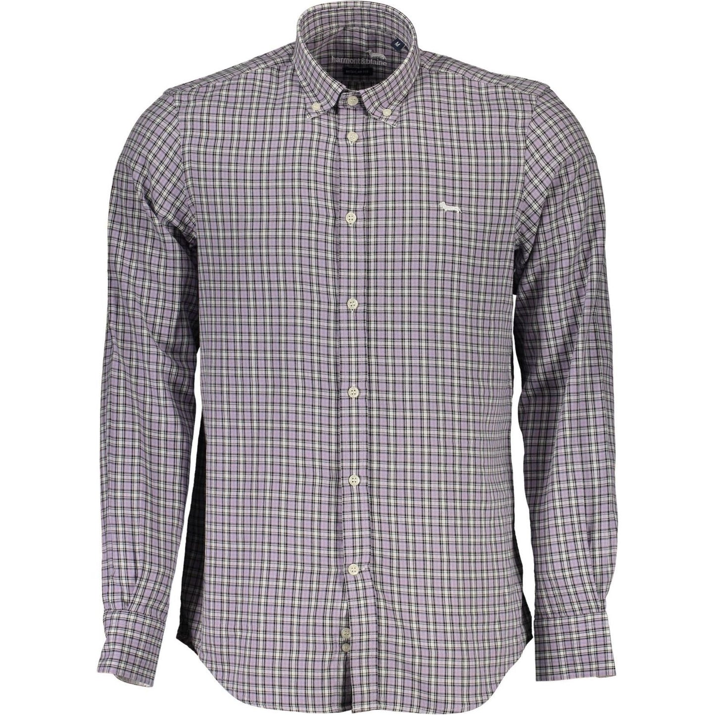 Harmont & Blaine Purple Cotton Men Shirt Harmont & Blaine