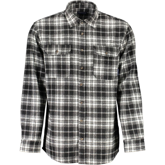 North Sails Black Polyester Men Shirt North Sails