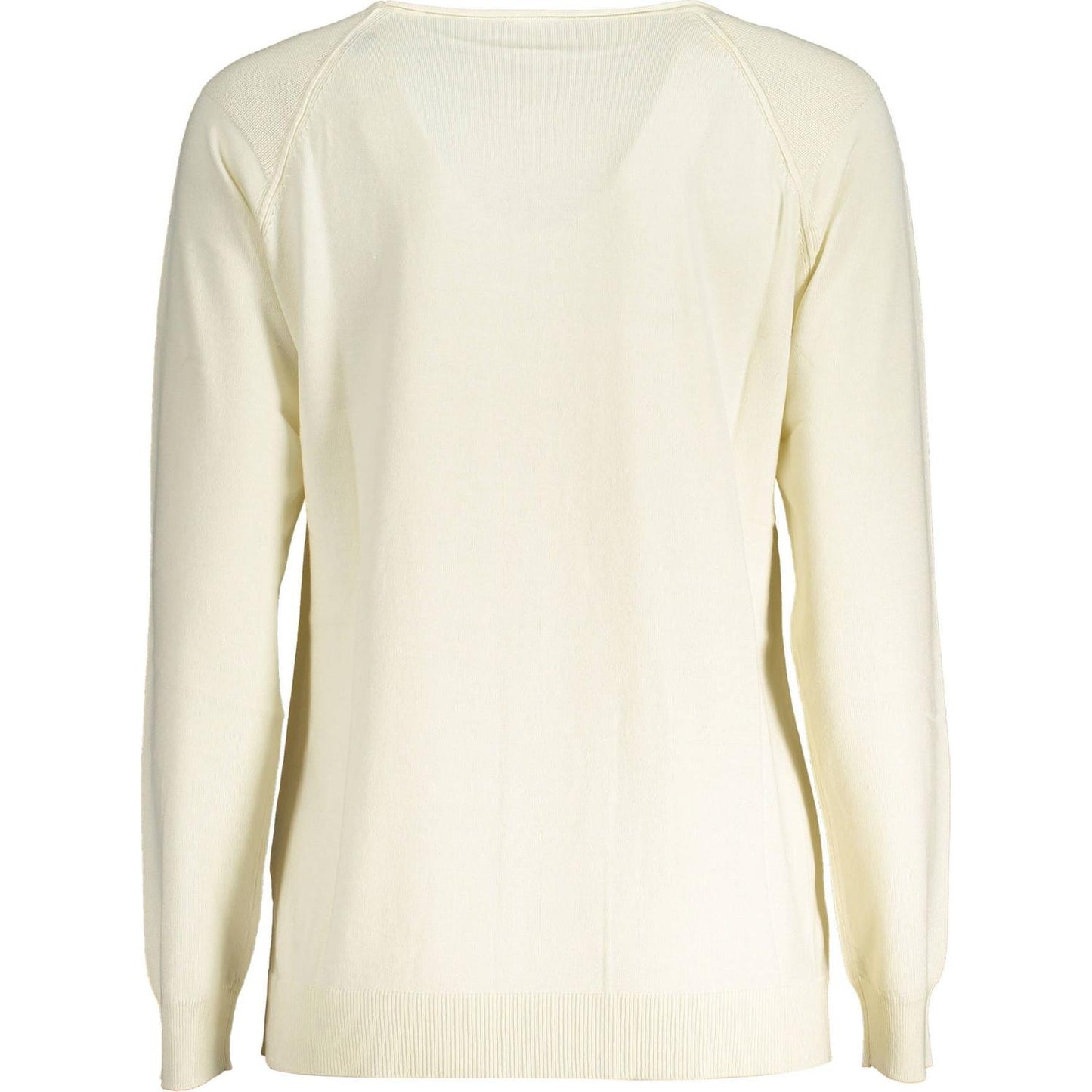 North Sails White Viscose Women Sweater North Sails