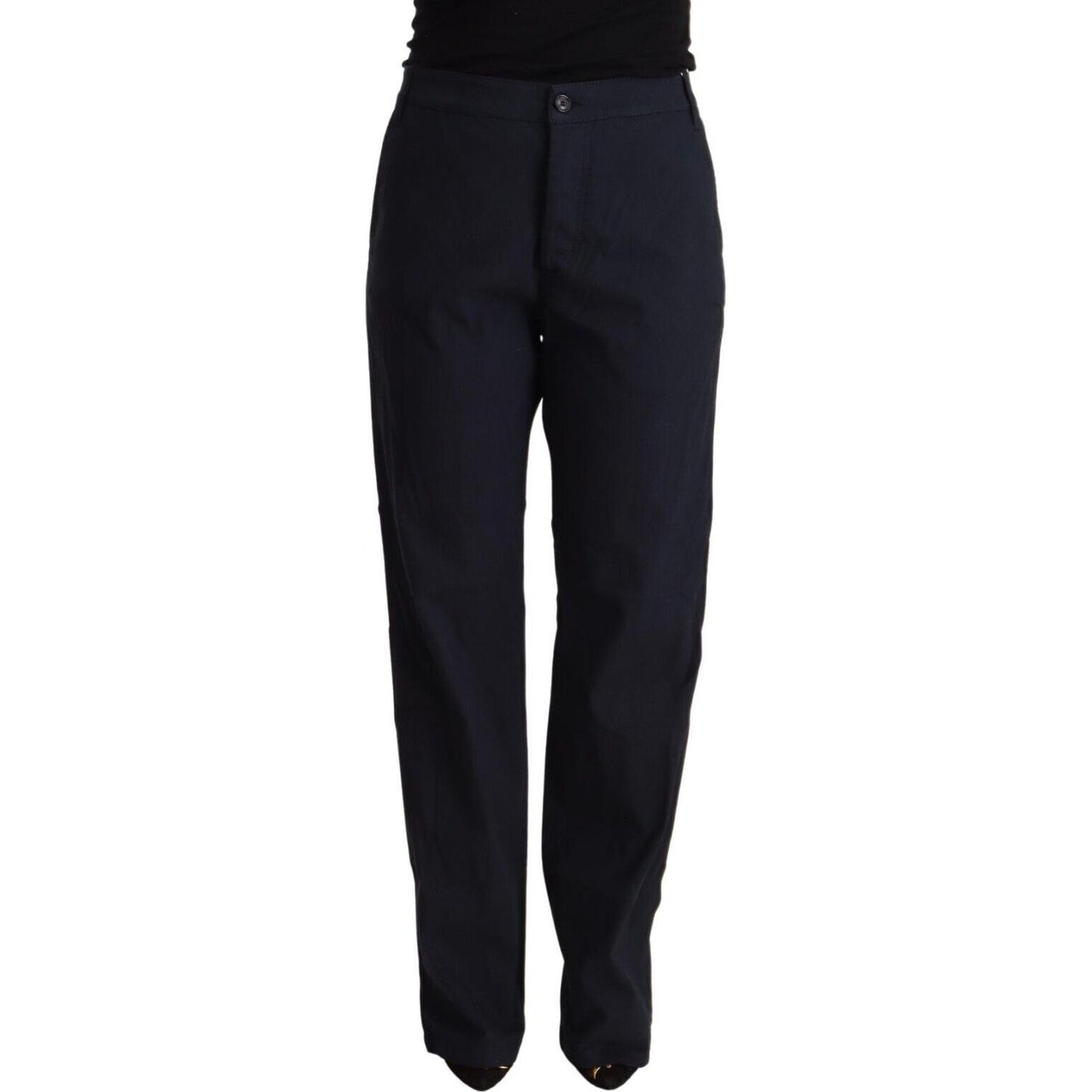 Exte Elegant High Waist Tapered Pants Exte