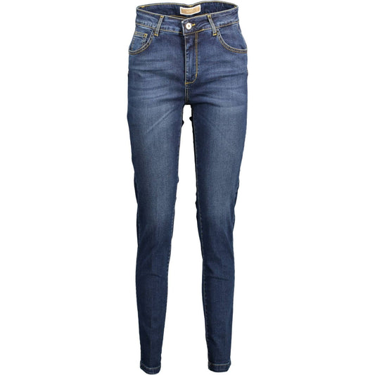 Kocca Blue Cotton Women Jeans Kocca