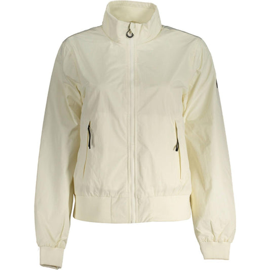 North Sails White Polyester Women Jacket North Sails