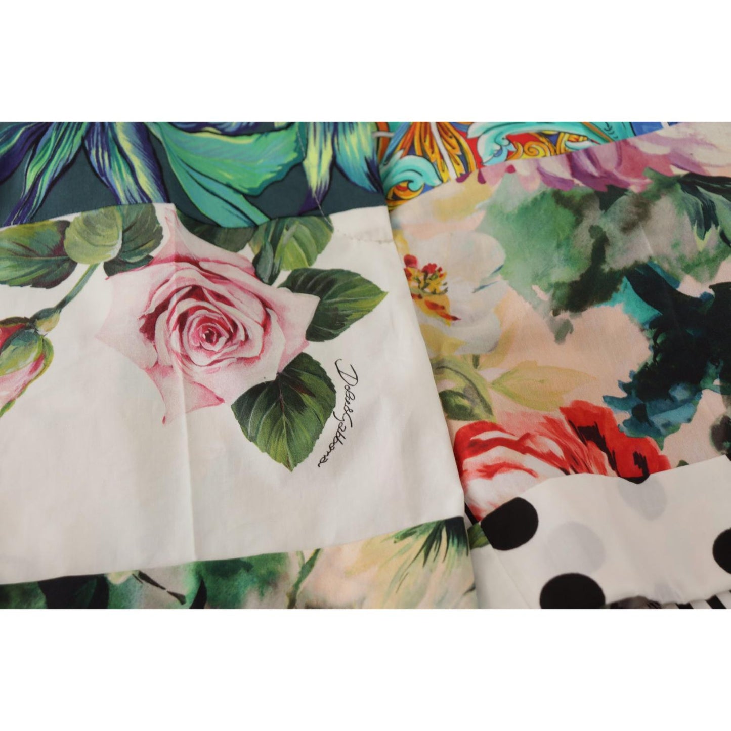 Dolce & Gabbana Floral High Waist Hot Pants Shorts Dolce & Gabbana