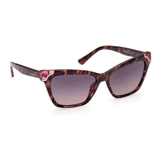 Guess Jeans Brown Injected Women Sunglass Guess Jeans