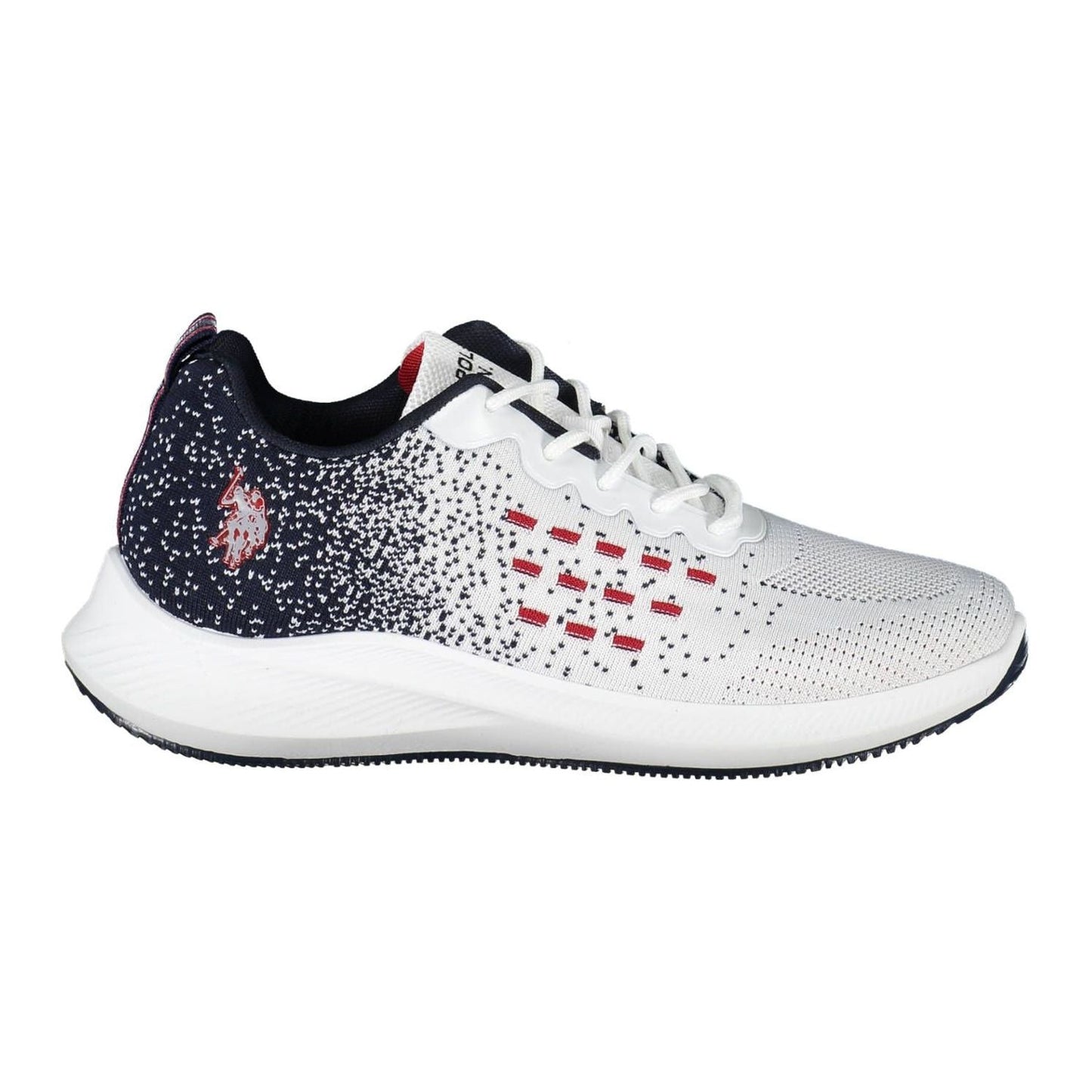 U.S. POLO ASSN. White Polyester Men Sneaker U.S. POLO ASSN.