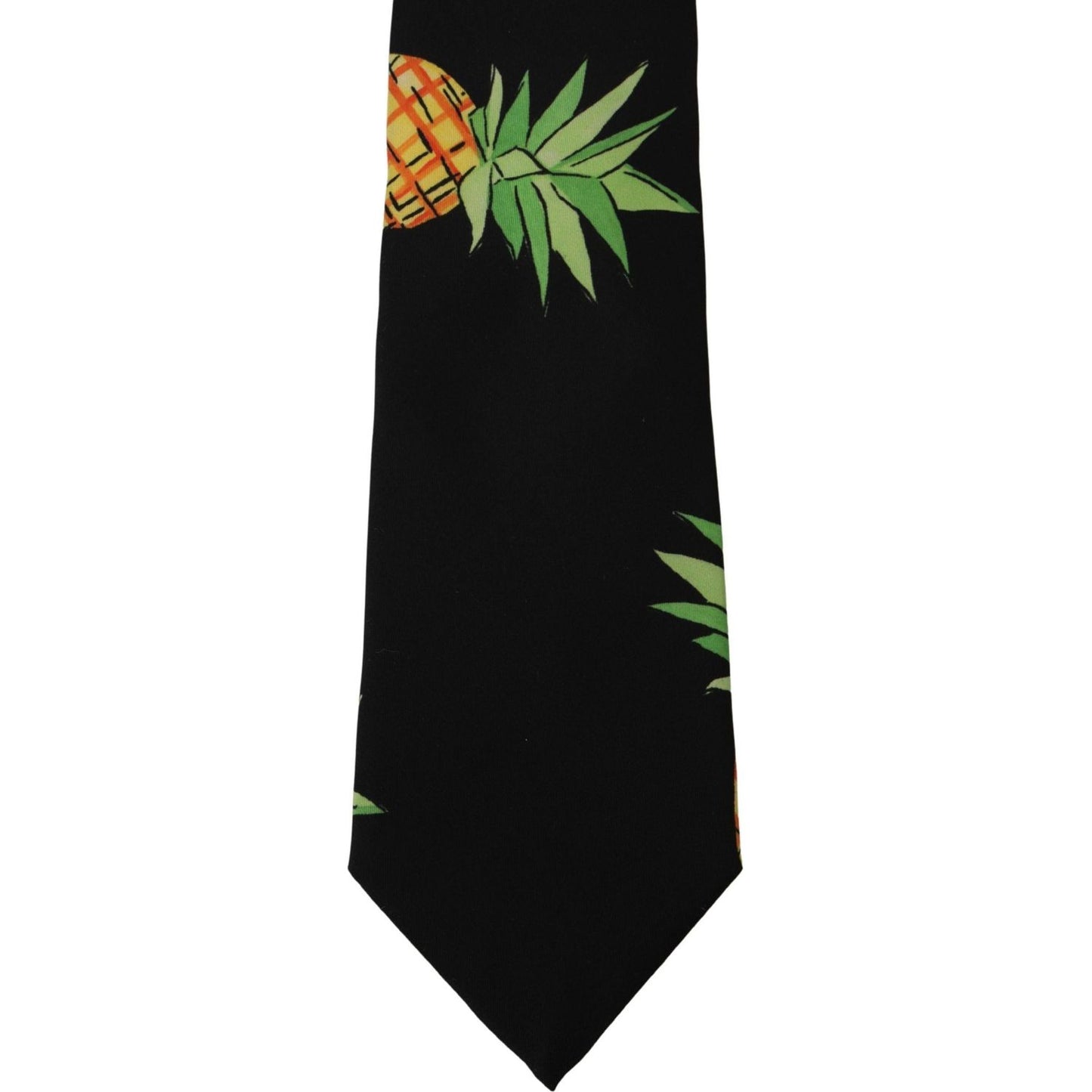 Dolce & Gabbana Elegant Black Silk Tie for Sophisticated Style Dolce & Gabbana