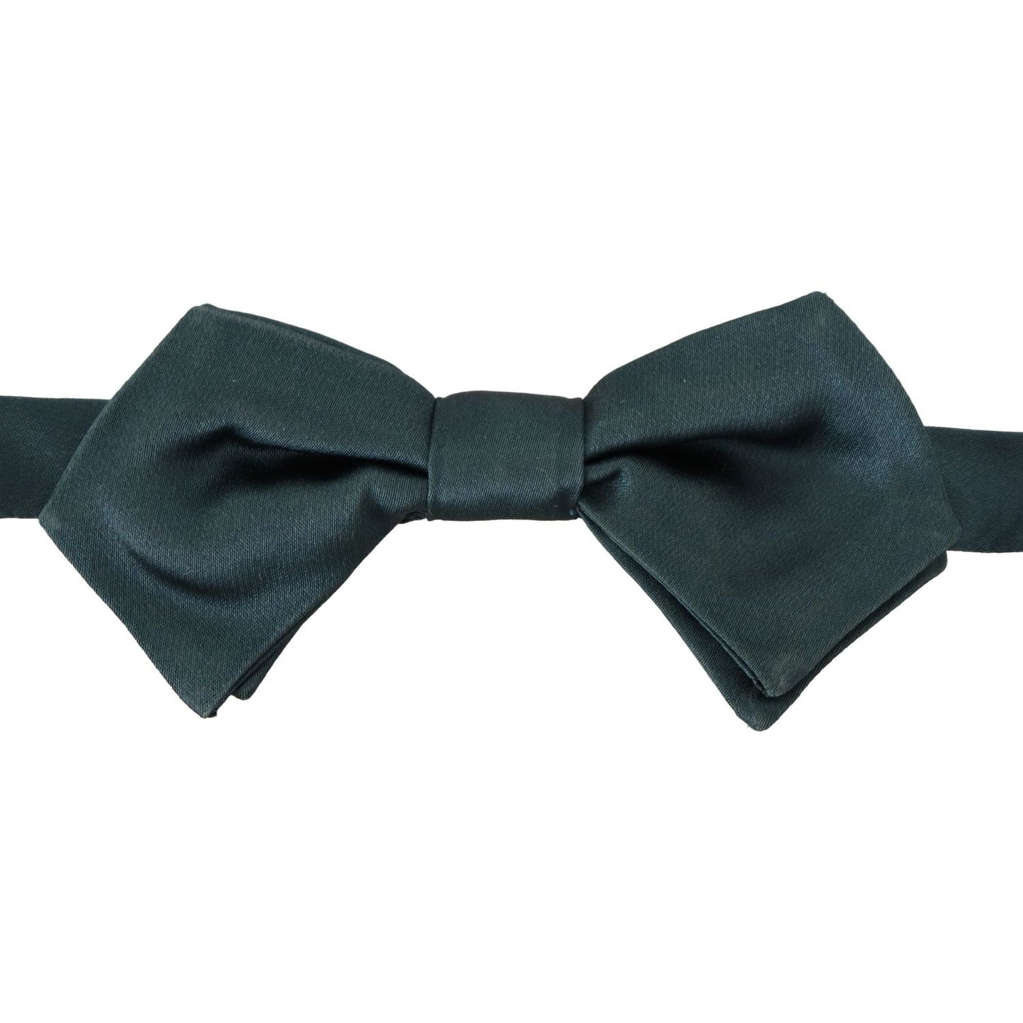 Dolce & Gabbana Elegant Green Silk Bow Tie Dolce & Gabbana