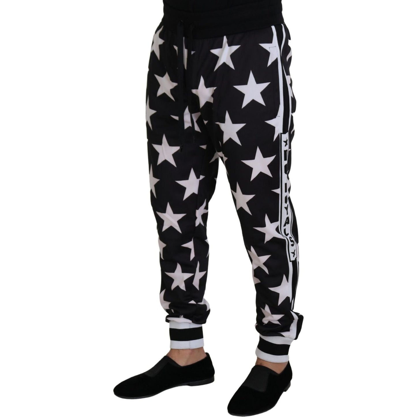 Dolce & Gabbana Star Print Casual Sweatpants with Logo Detail Dolce & Gabbana