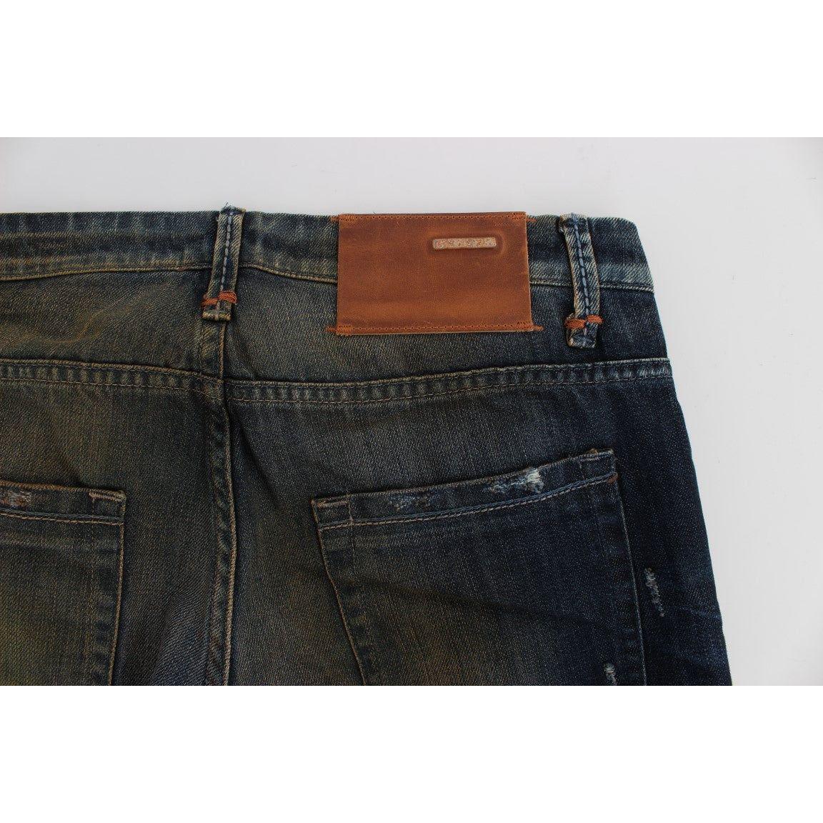 بنطلون جينز رجالي أنيق بقصّة مستقيمة من Acht