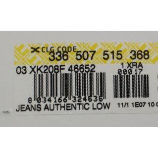 بنطلون جينز رجالي أنيق بقصّة عادية وخصر منخفض من Acht