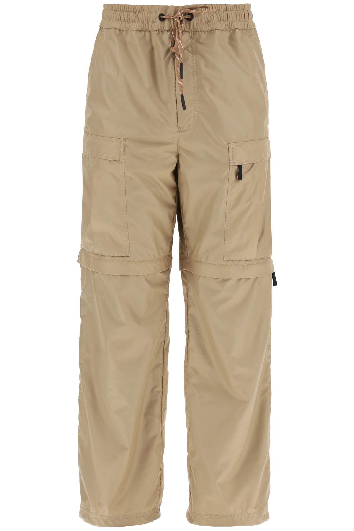 Moncler Grenoble convertible ripstop pants in italian Trousers Moncler Grenoble