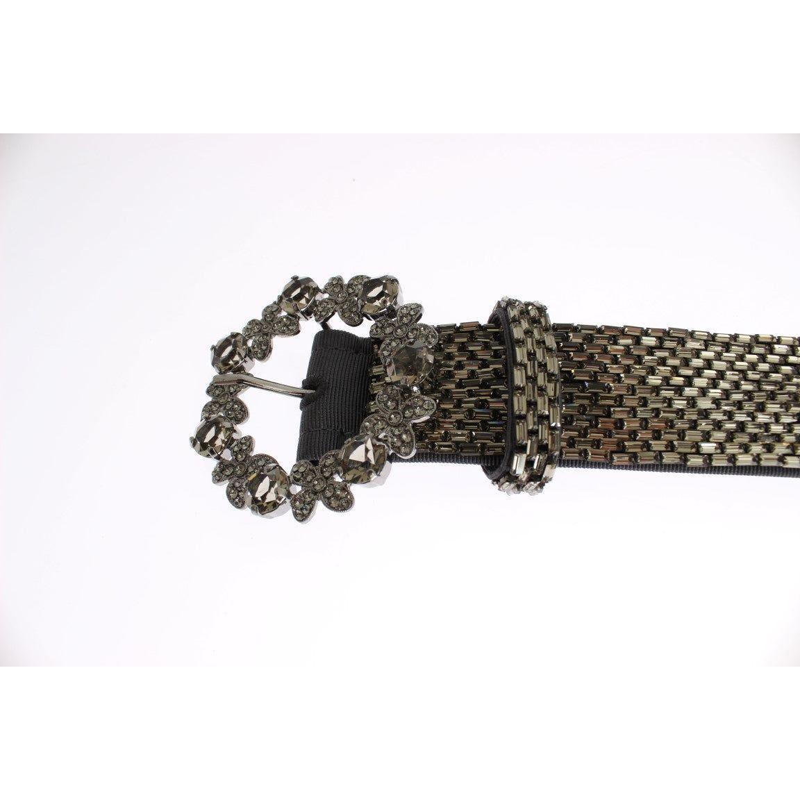 Dolce & Gabbana Embellished Sequined Wide Waist Belt Belt Dolce & Gabbana