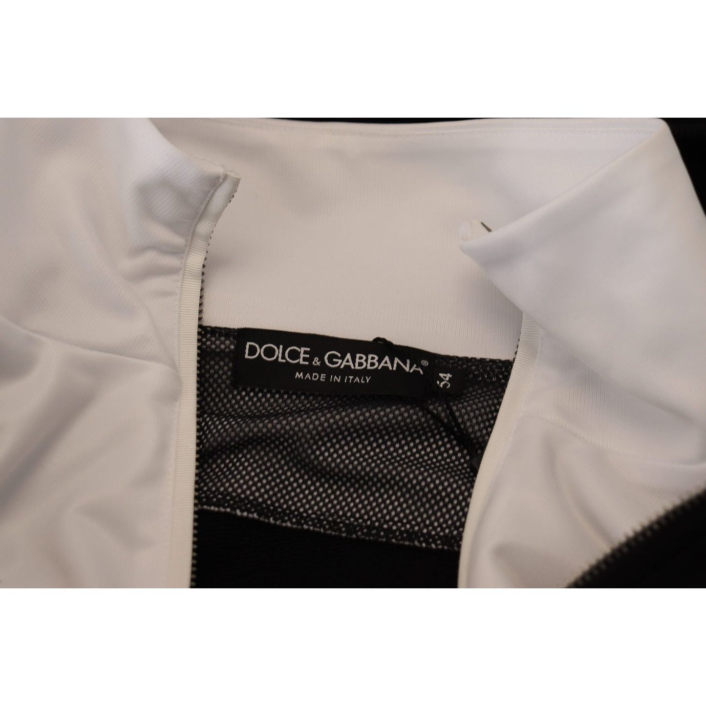 Dolce & Gabbana Elegant Black Bomber Jacket with Hood Dolce & Gabbana