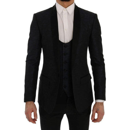 Dolce & Gabbana Blue MARTINI Slim 2 Piece Blazer