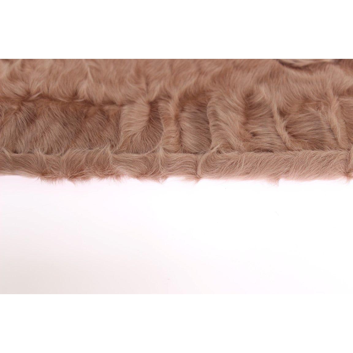 优雅的米色麂皮肘长手套