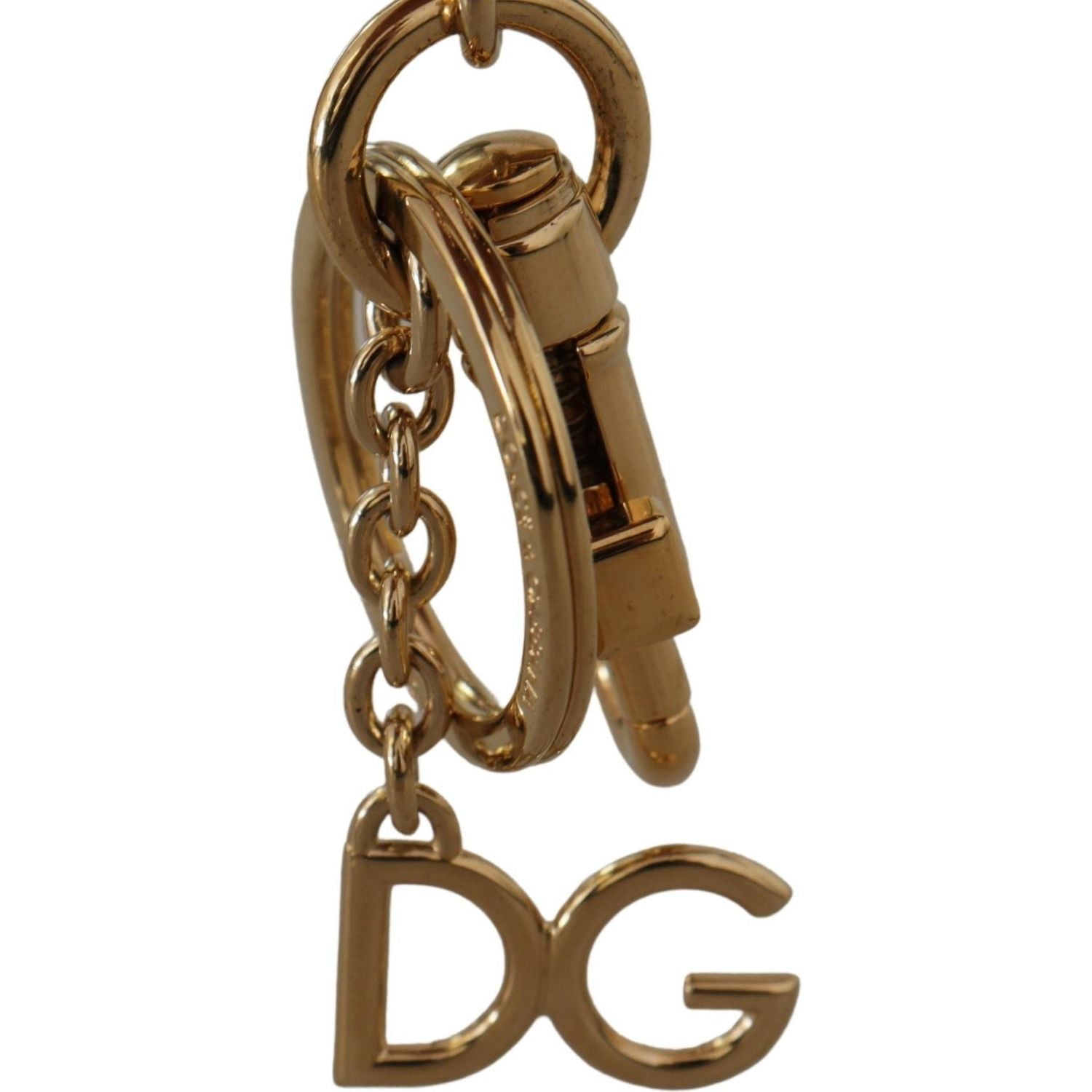 محفظة عملات جلدية أنيقة من دولتشي آند غابانا مع سلسلة مفاتيح