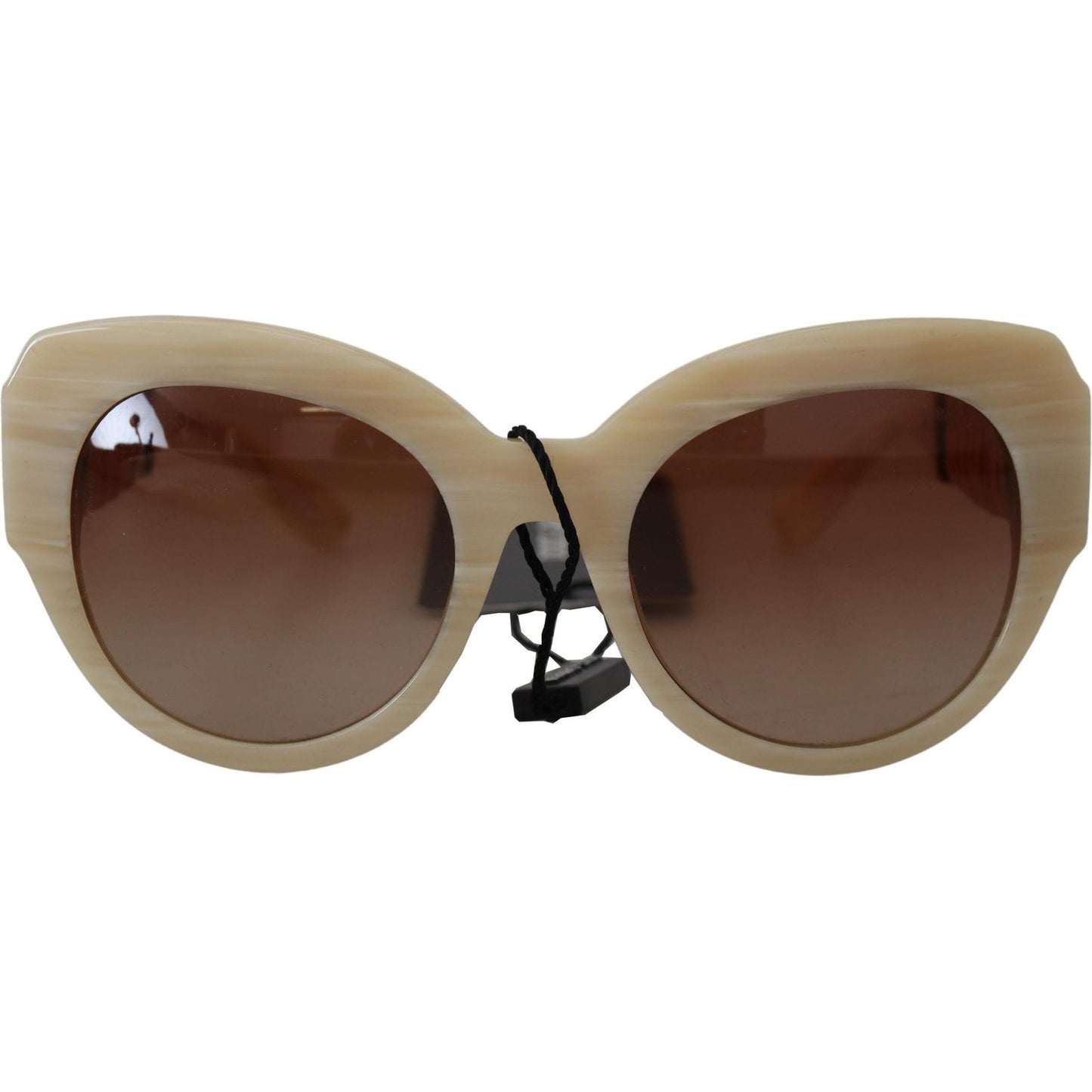 Dolce & Gabbana Beige Acetate Full Rim Brown Lense DG4294 Sunglasses
