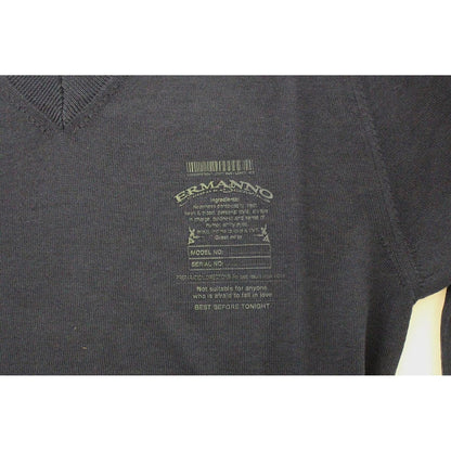 Ermanno Scervino Blue Wool Blend V-neck Pullover Sweater