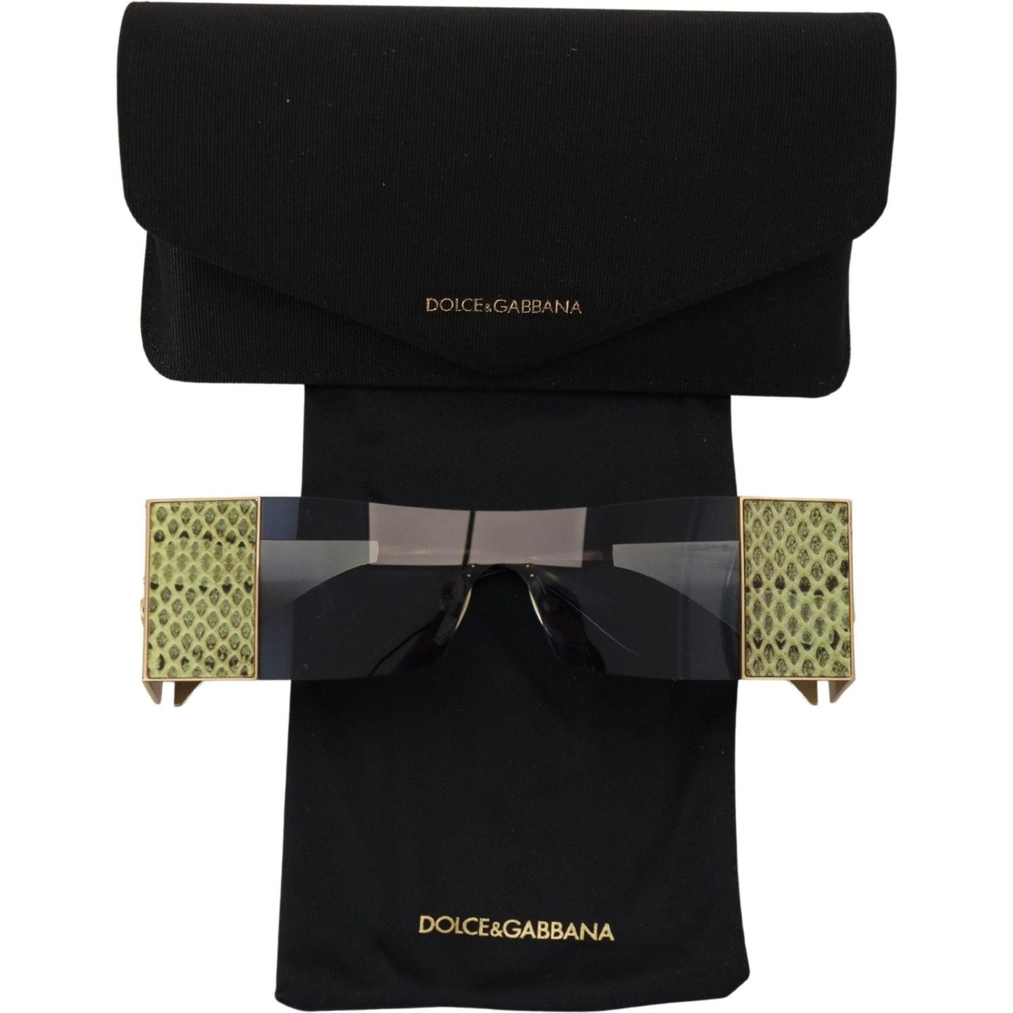 Dolce & Gabbana Elegant Metallic Hue Eyewear Dolce & Gabbana