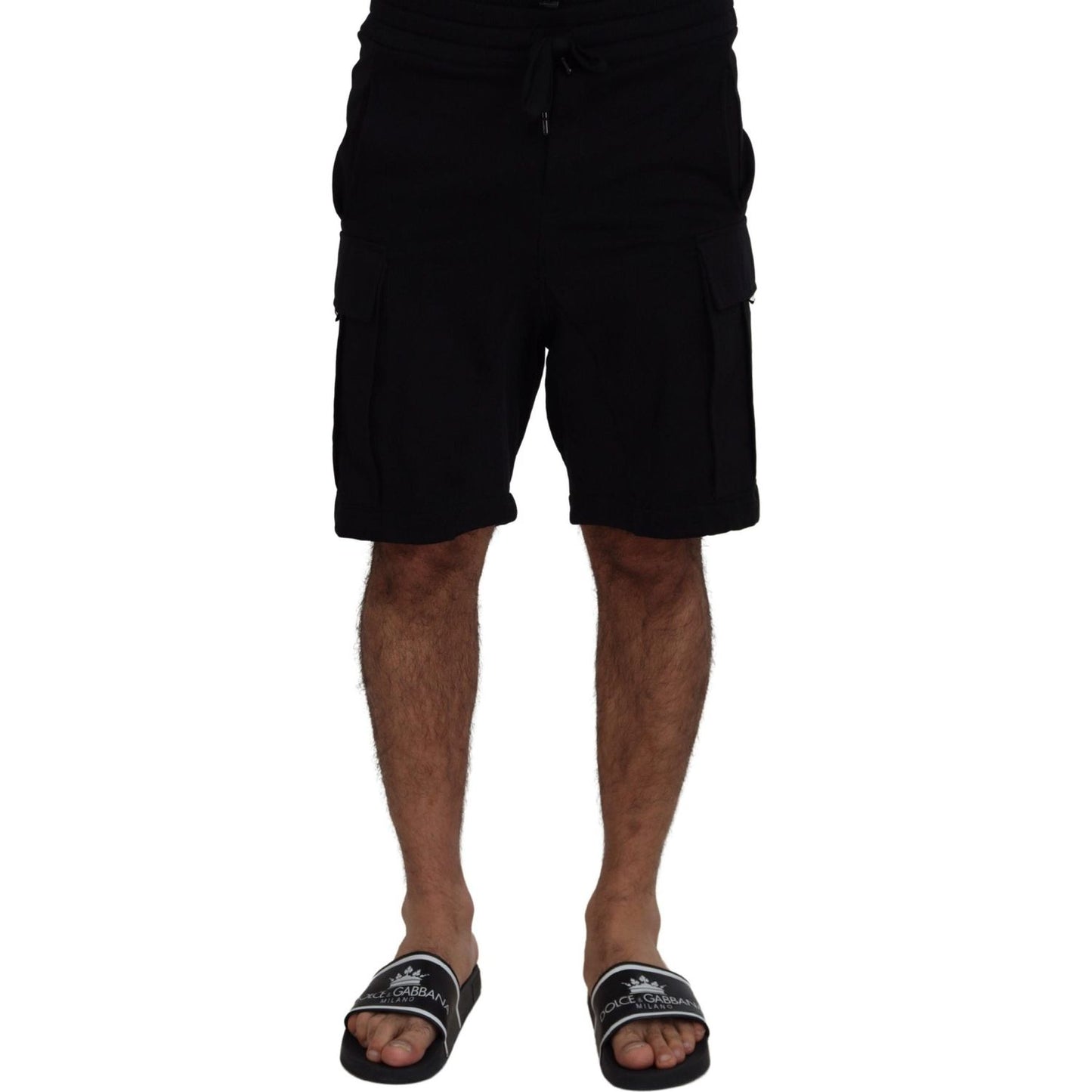 Dolce & Gabbana Elevate Your Summer: Classic Black Bermuda Shorts Shorts Dolce & Gabbana