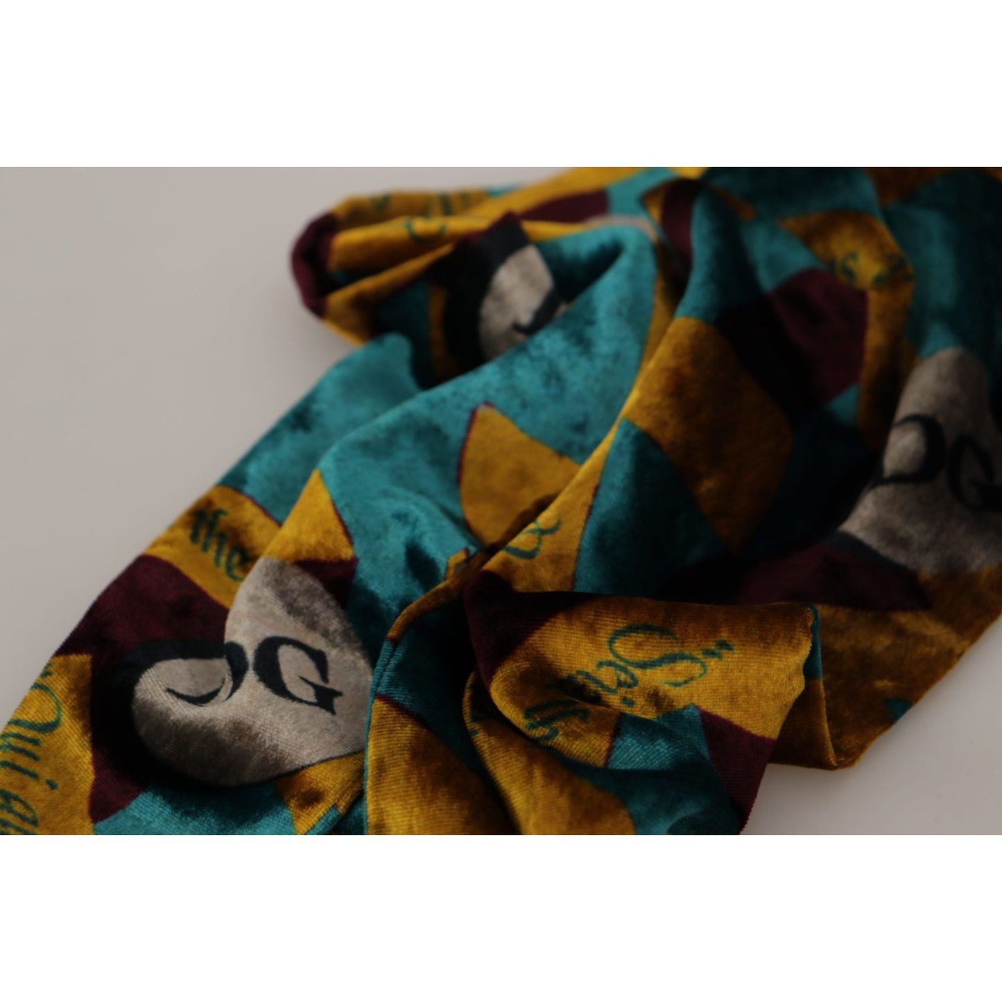 Dolce & Gabbana Elegant Multicolor Silk Blend Men's Scarf Dolce & Gabbana