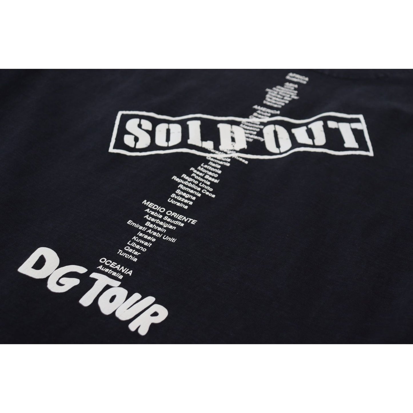 Dolce & Gabbana Black D&G Fashion Round Neck Cotton T-shirt