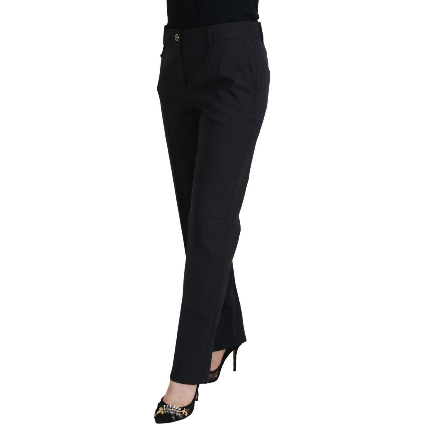 Dolce & Gabbana Grey Women Formal Tapered Pants