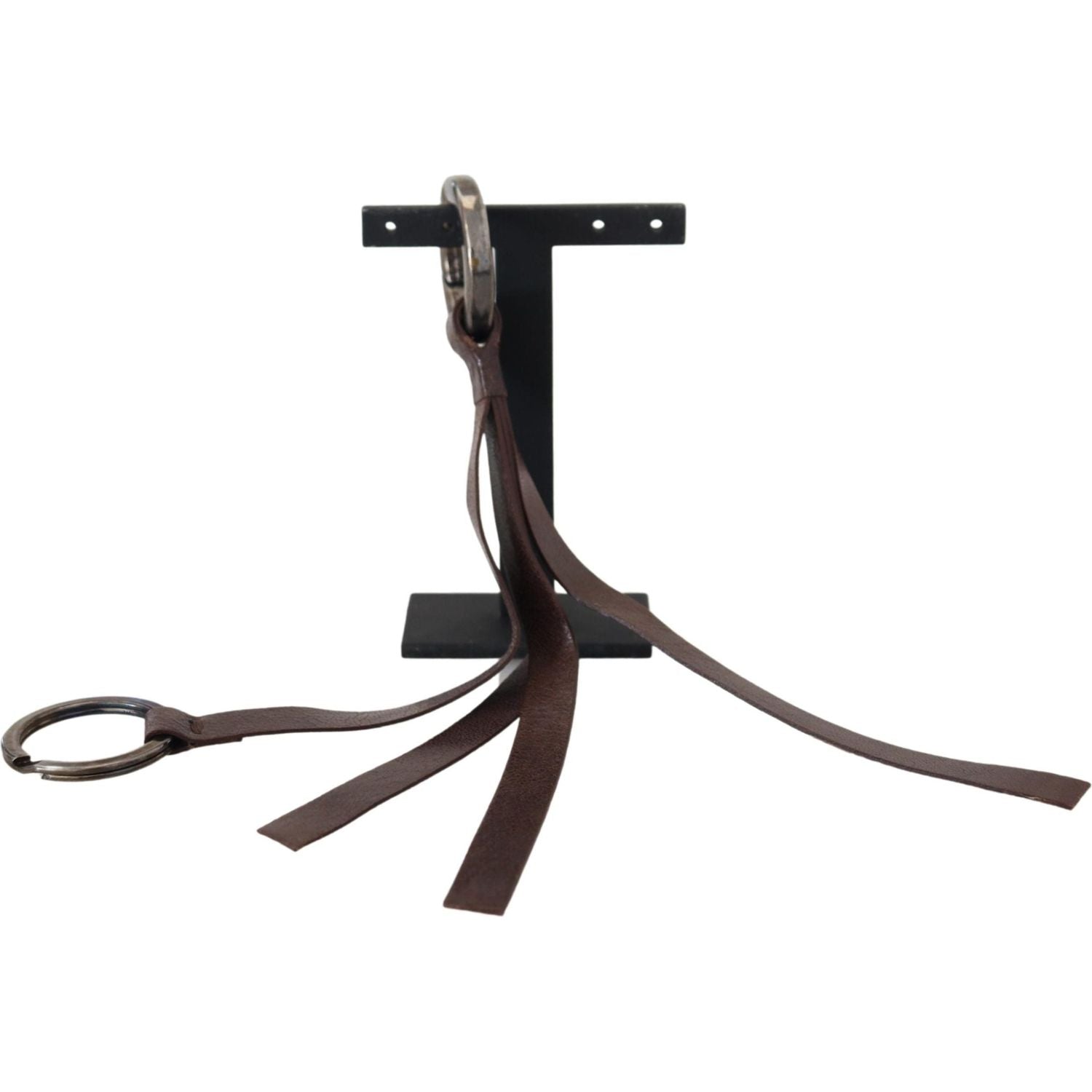 سلسلة مفاتيح أنيقة من النحاس والجلد من زي وطني