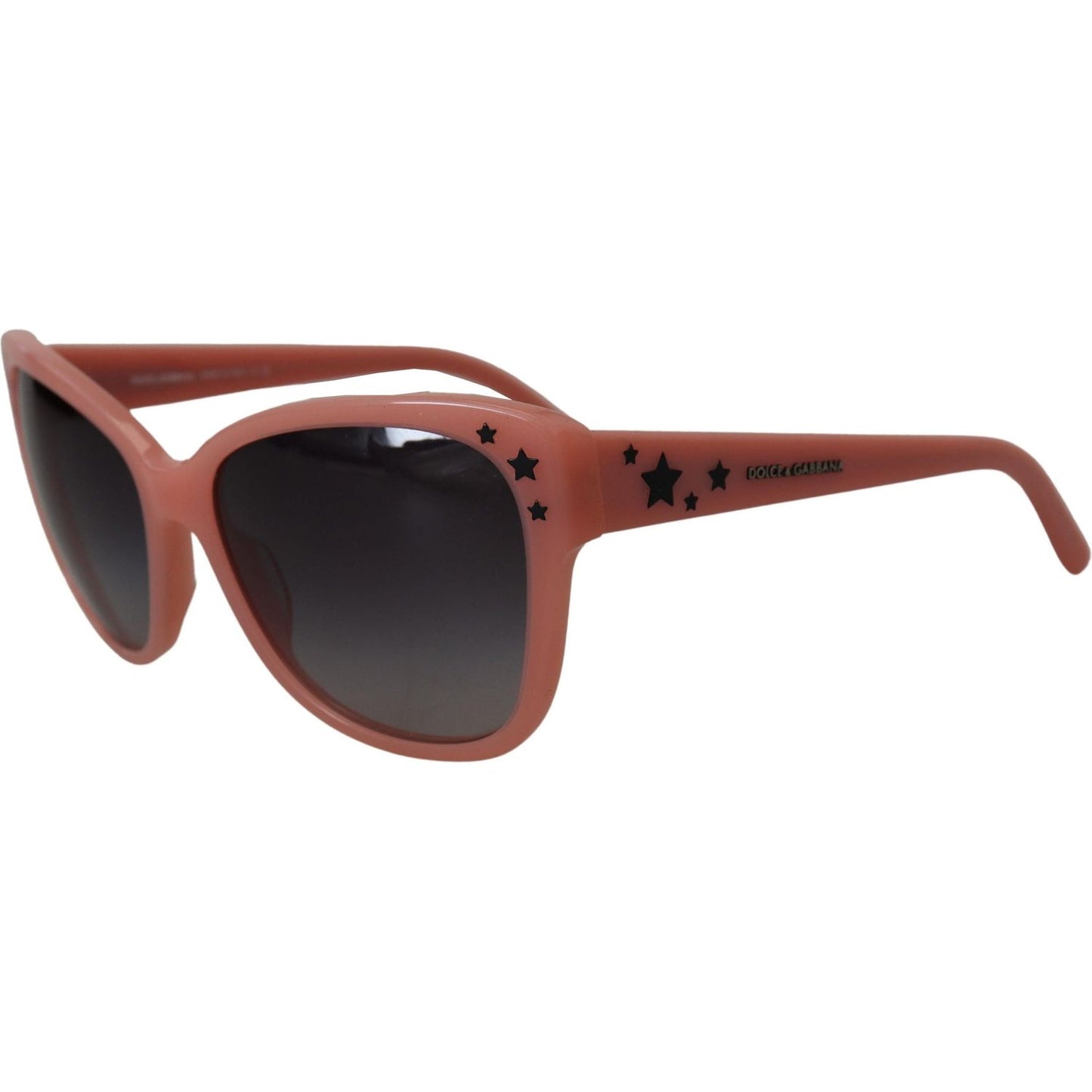 Dolce & Gabbana Pink Acetate Frame Stars Embellishment DG4124 Sunglasses