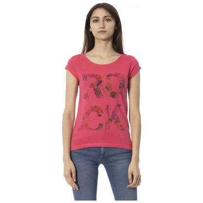Trussardi Action Multicolor Cotton Women T-Shirt
