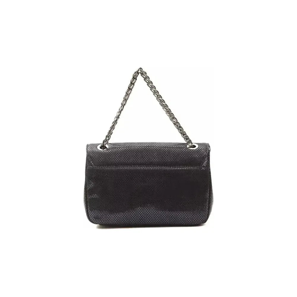 别致的蓝色皮革斜挎包优雅