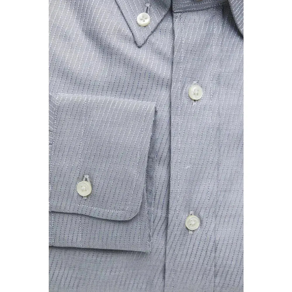 Robert Friedman Beige Cotton Men Shirt Robert Friedman