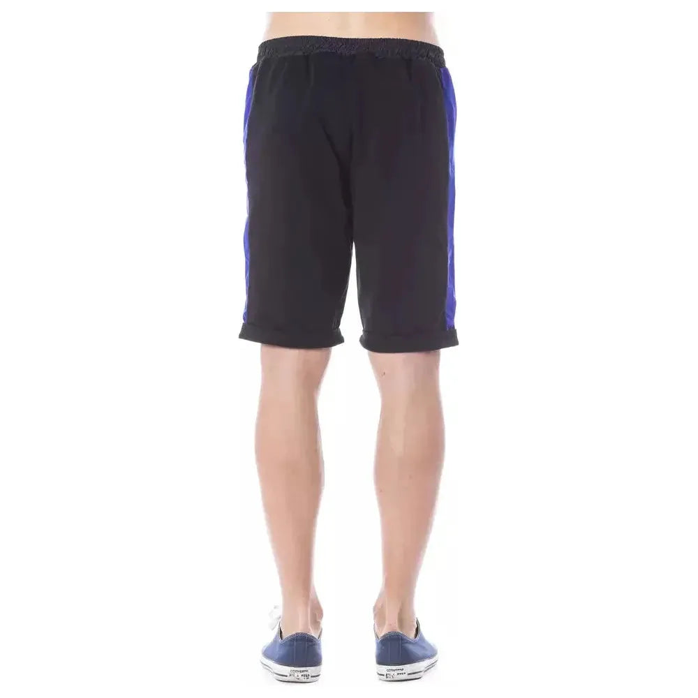 Verri Black Cotton Men's Short