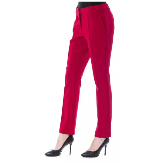 BYBLOS "Fuchsia Polyester Women Pant" BYBLOS