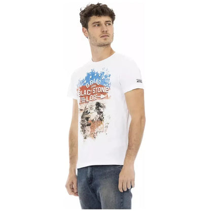 Trussardi Action White Cotton Men's T-Shirt