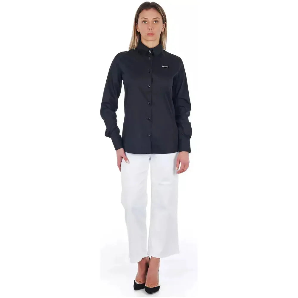 Frankie Morello White Cotton Women Cropped Trouser