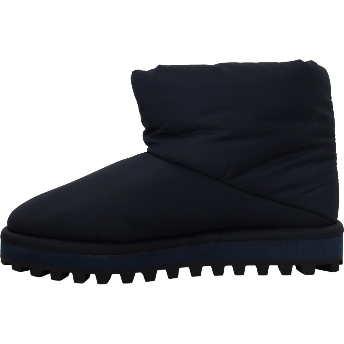 Dolce & Gabbana Elegant Ankle Height Blue Boots for Sophisticated Style Dolce & Gabbana