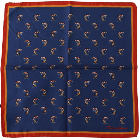 Dolce & Gabbana Elegant Silk Men's Square Scarf Dolce & Gabbana