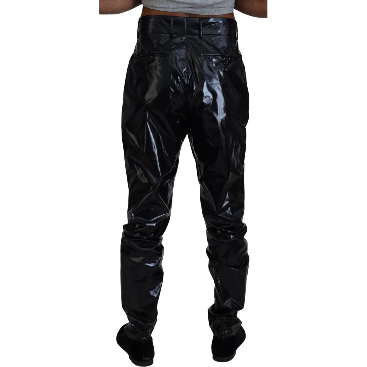 Dolce & Gabbana Sleek Italian Black MainLine Pants Dolce & Gabbana