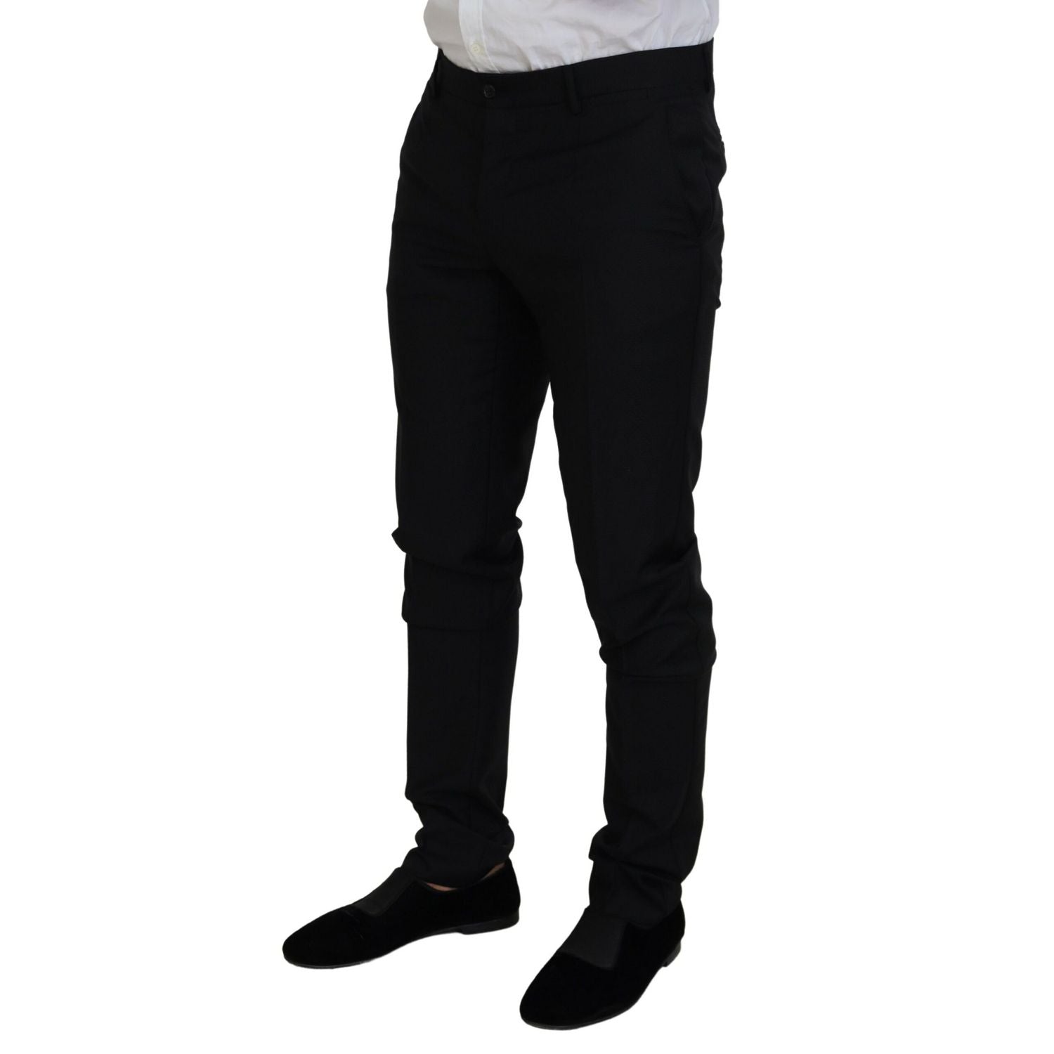 Dolce & Gabbana Black Single Breasted 2 Piece MARTINI Suit